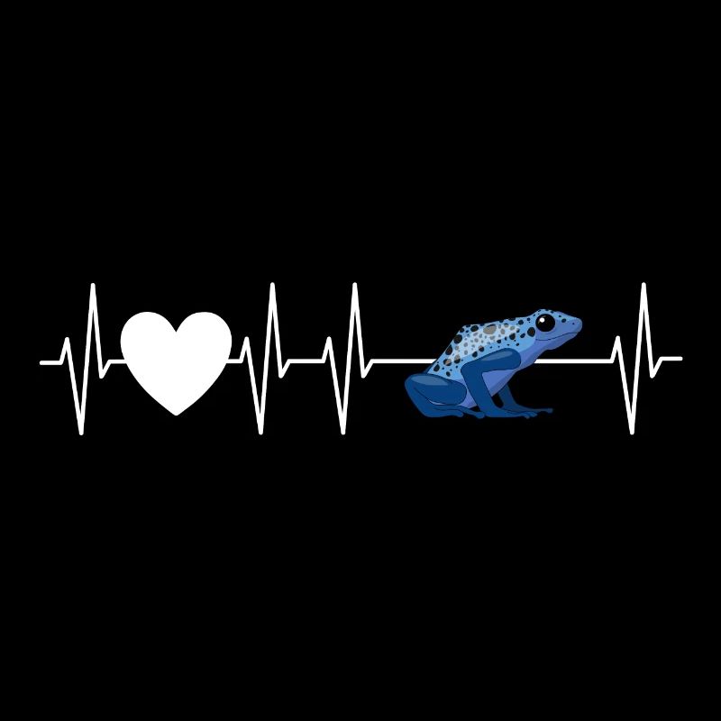 Frog Heartbeat - Poison Dart Frog Dendrobat