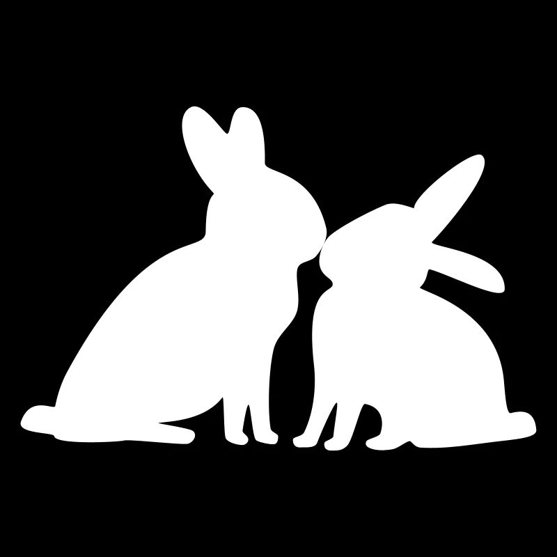 Hasen-Paar [vec]