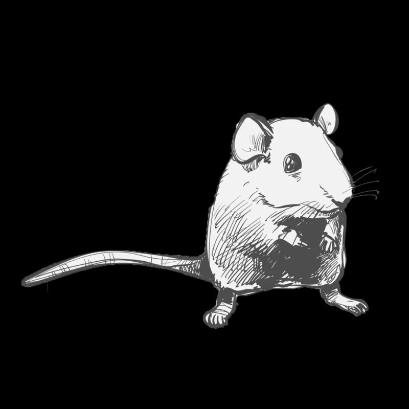Souris blanche