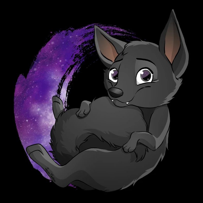 Kelpie Galaxie Noir