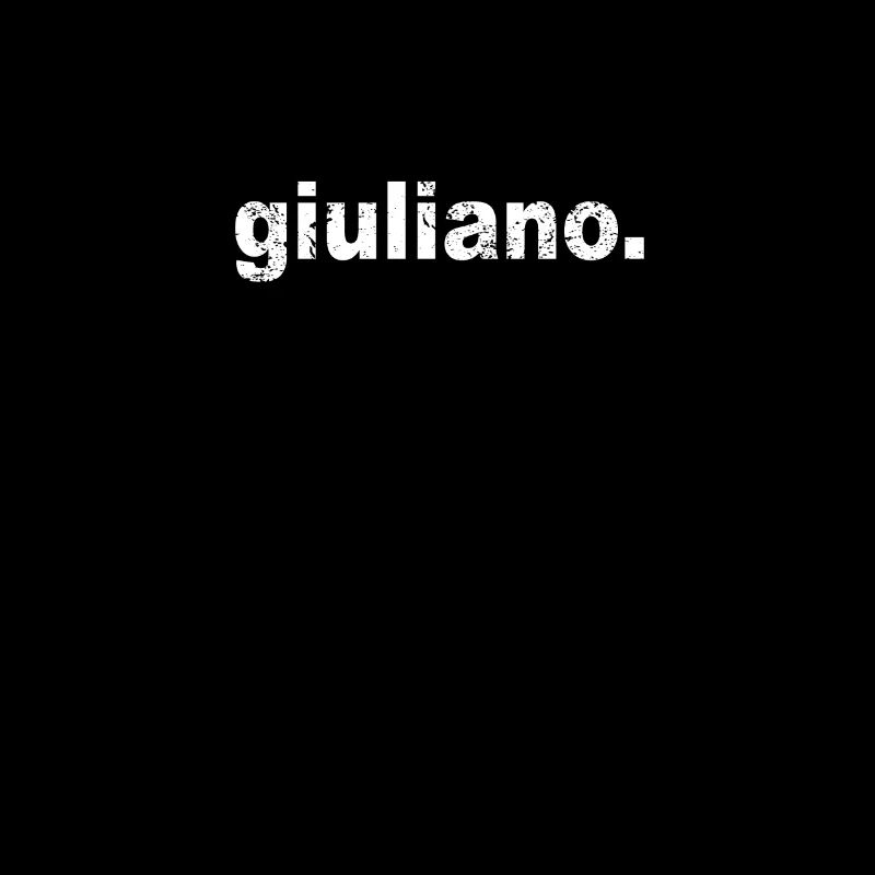 Geschenk Grunge Stil Vorname giuliano