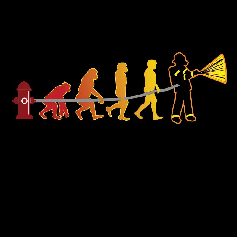 Evolution fire department fire department gift boy