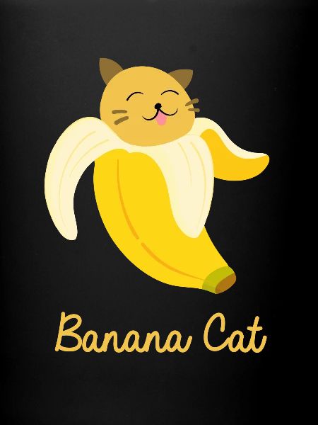 chat banane mignon