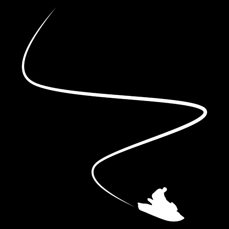 Jet ski jet-ski courbe courbe courbe