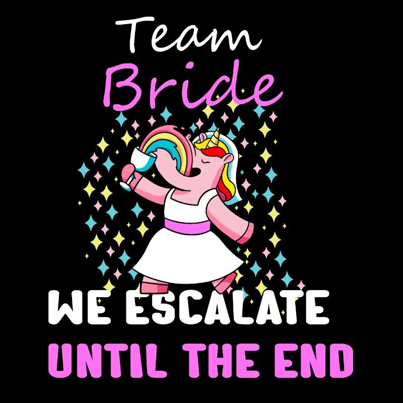 Unicorn Bride, We Escalate, Until The End.