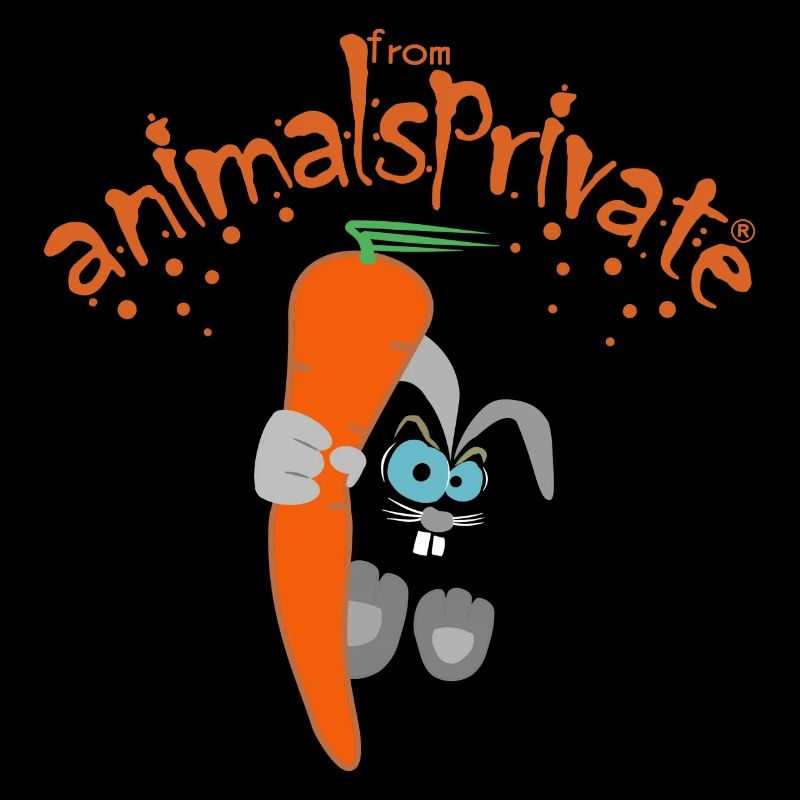 animalsprivate orange Hase