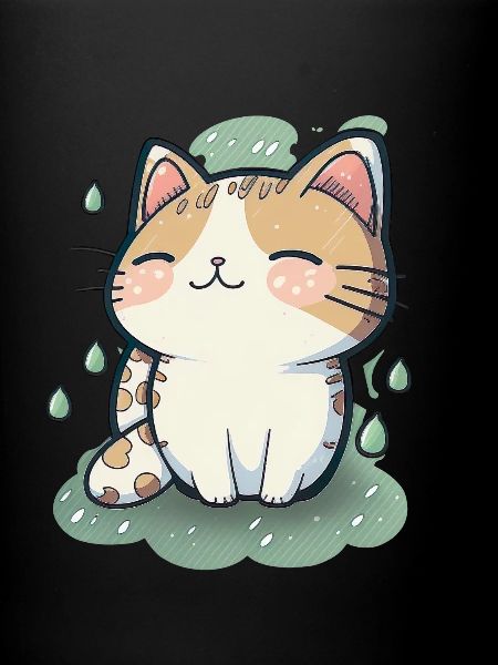 Chat Kawaii mignon