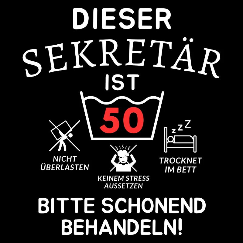 Dieser Sekretär ist 50. Schonend behandeln