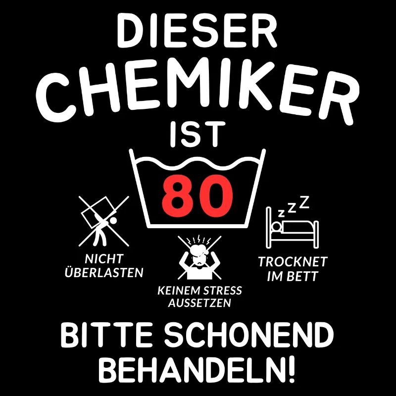 Ce chimiste a 80 ans.
