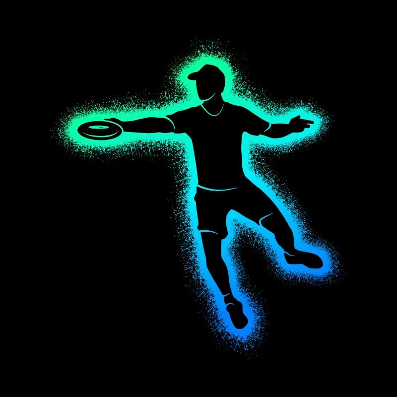 Disc Golf Discgolfspieler Kinder Männer Discgolfer