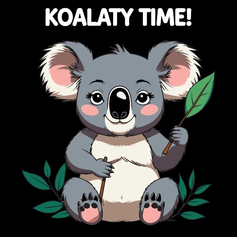 Koalaty Time - Design de koala mignon