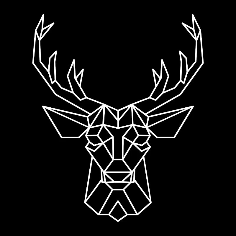 Hirsch - Hirschgeweih