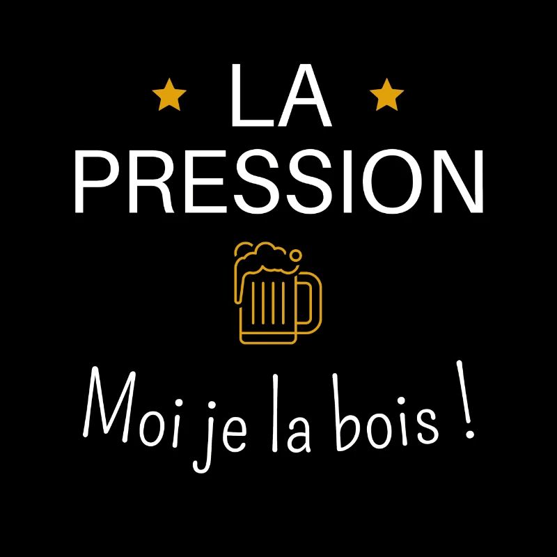 La pression moi je la bois