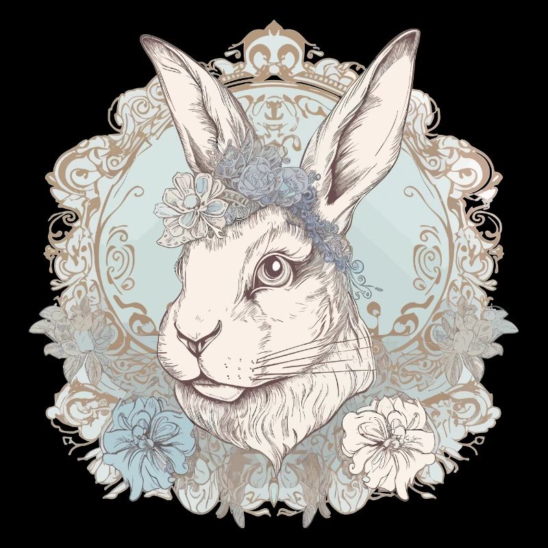 Rabbit Bunny Historical Art