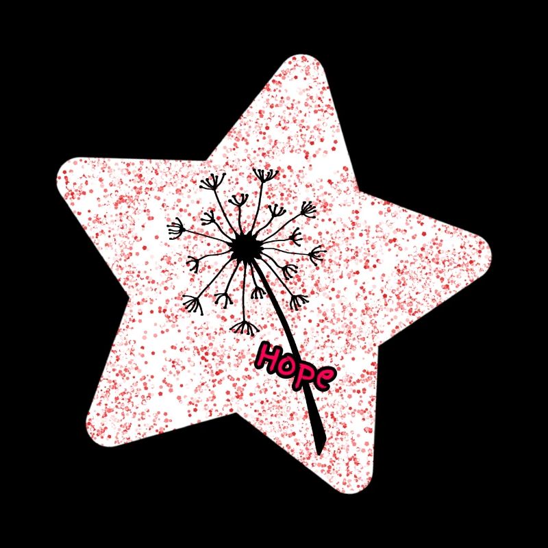 Stern Pusteblume Hoffnung