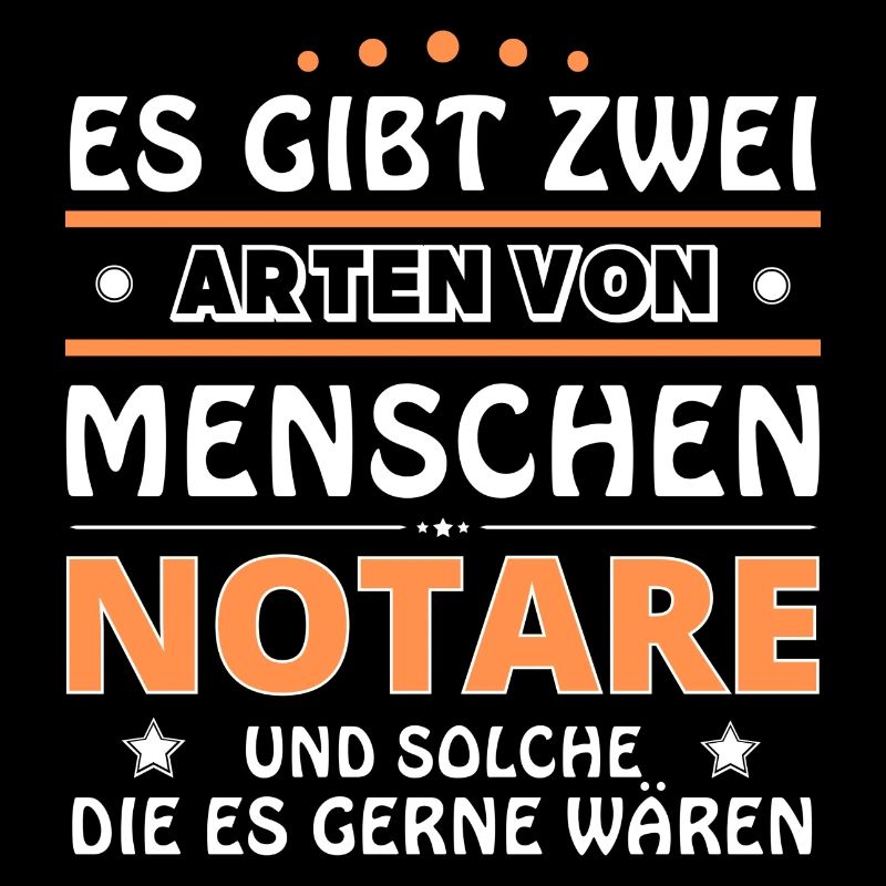 Notare Geschenk - zwei Arten von... Design