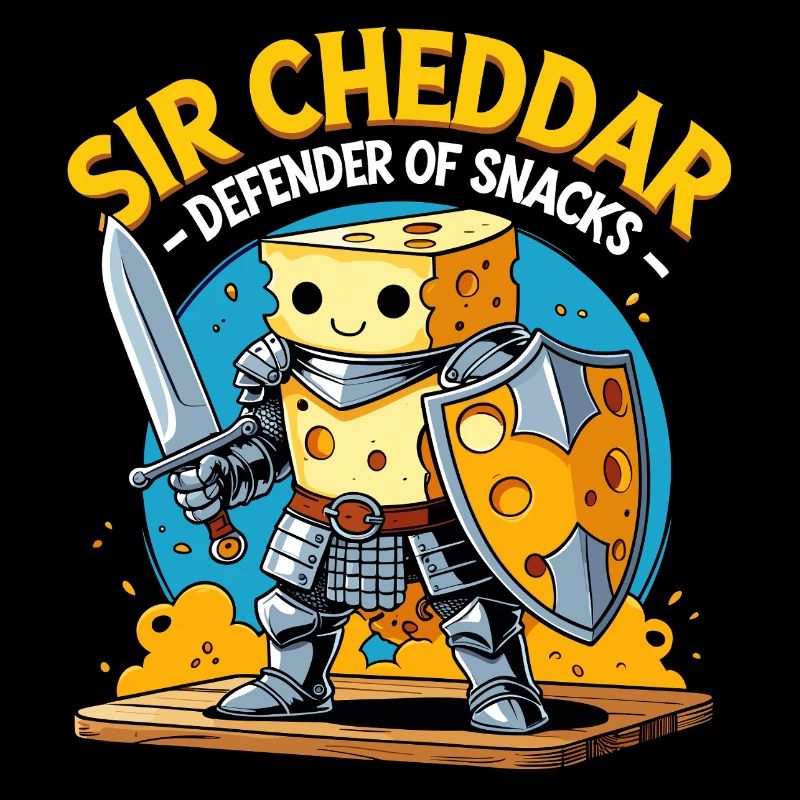 Sir Cheddar - Knight of Cheese