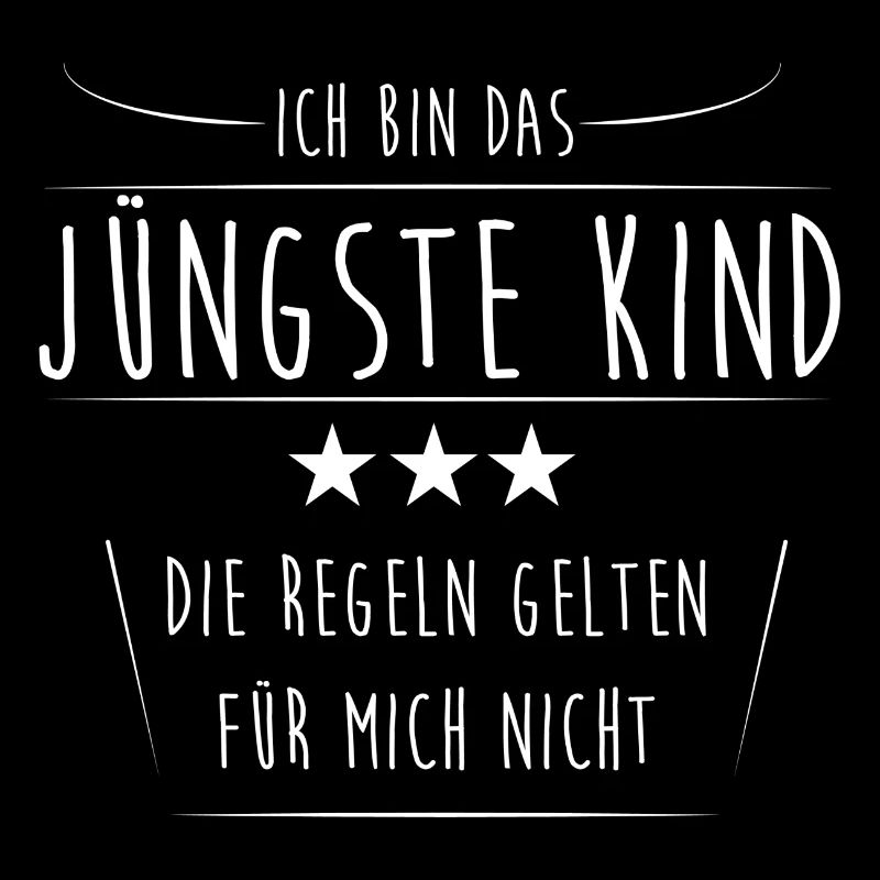 Ich bin das Juengste Kind Schwarz