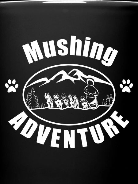 Huskies Mushing