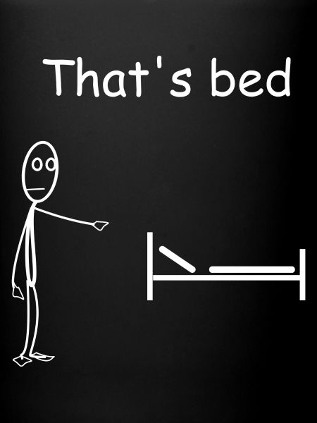 Funny stick man