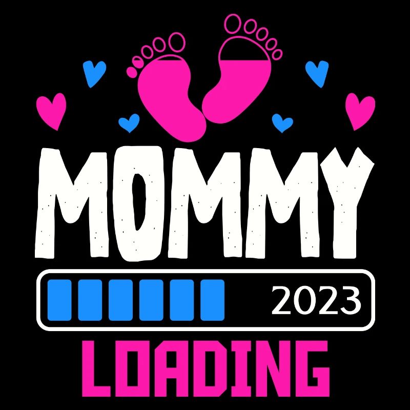 Mama loading 2023, werdende Mutter 2023
