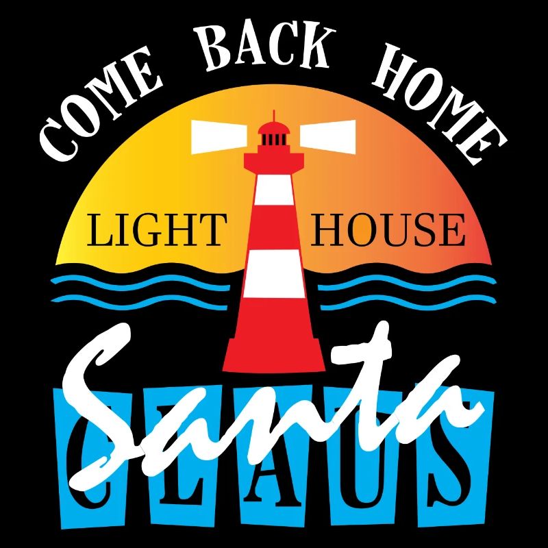 Lighthouse Santaclause Come Back Home