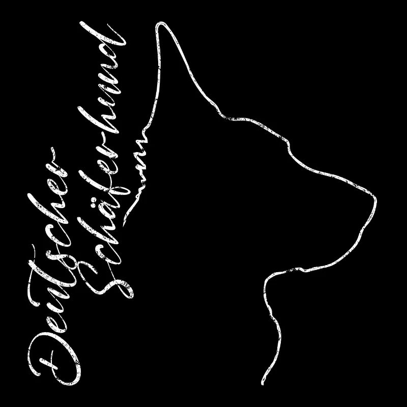 Deutscher Schäferhund Handpaint