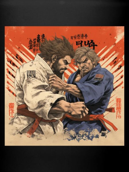 Manga Judo Judoka