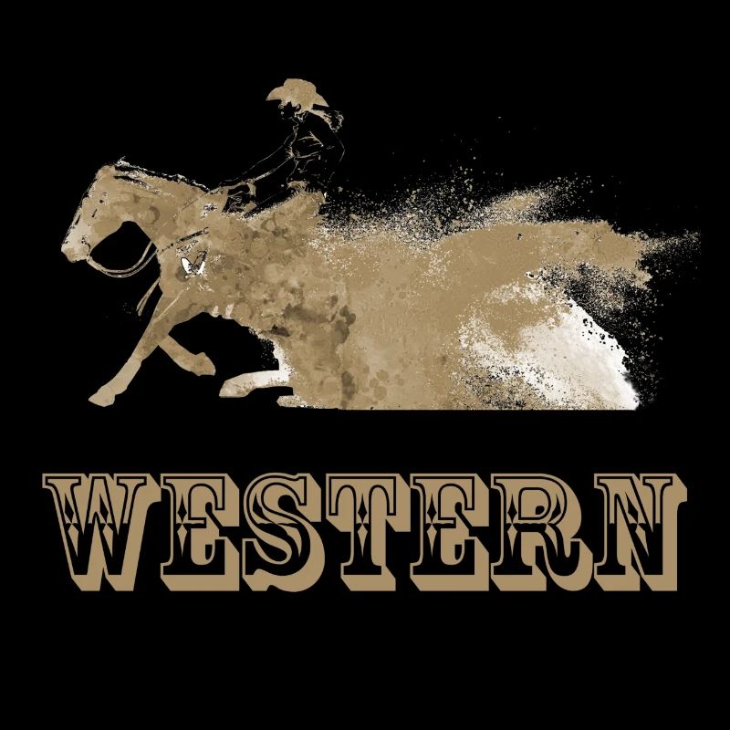 cavalier équitation western