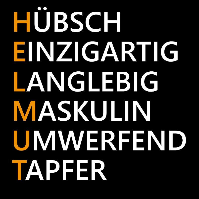 Helmut Name Geschenk