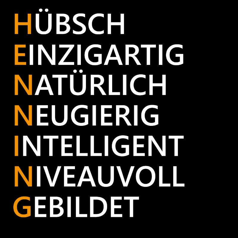 Henning Name Geschenk