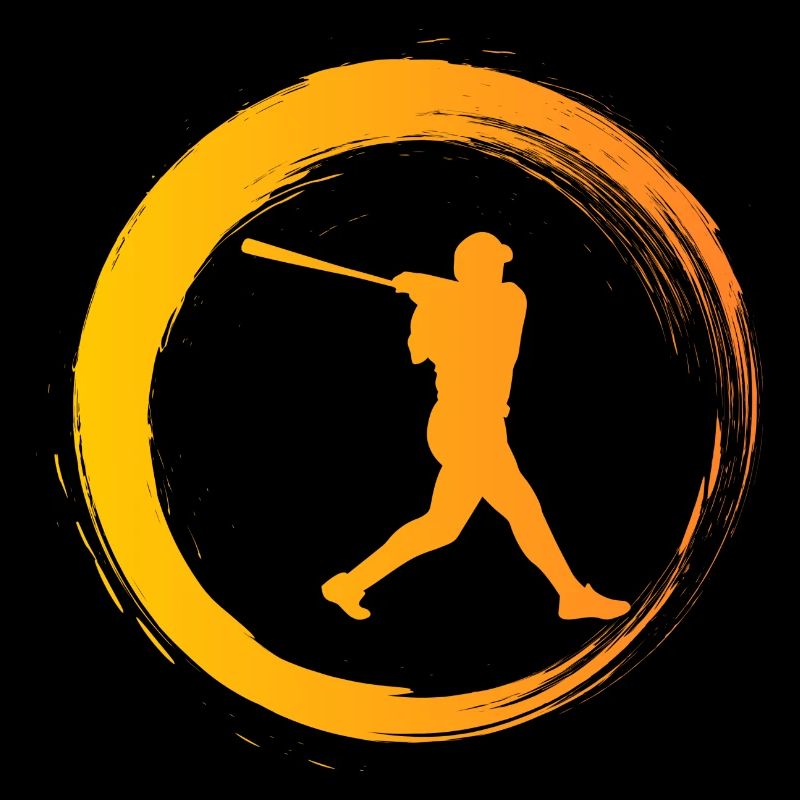 Sporty Hobby Leidenschaft Baseball