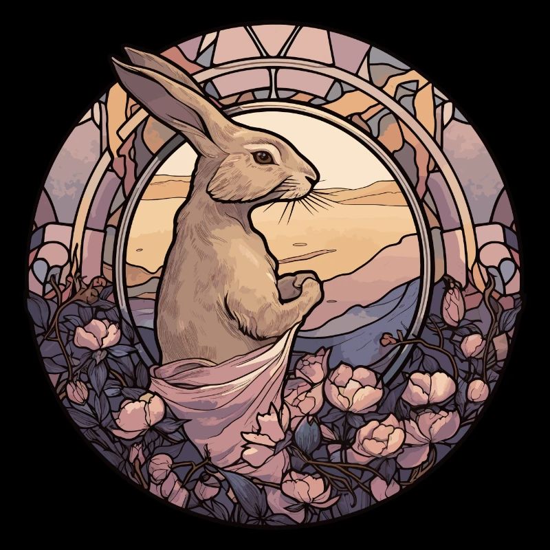 Rabbit Bunny Historical Art