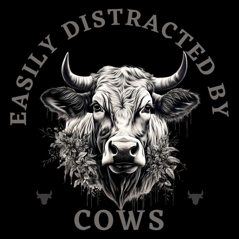 Easily distracted by cows