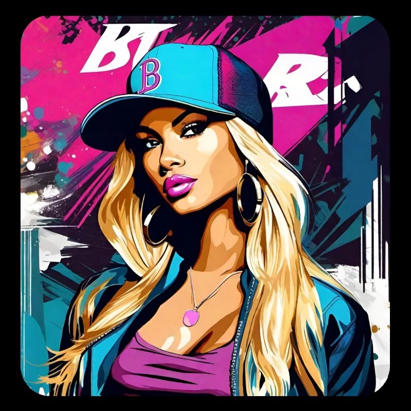 Cooles Graffiti Hip Hop