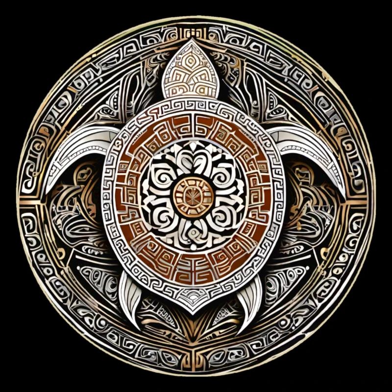 Maori Symbol Turtle IV