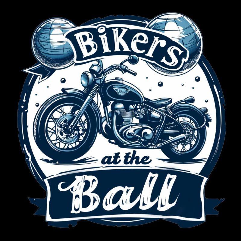 Bikers at the Ball design 4