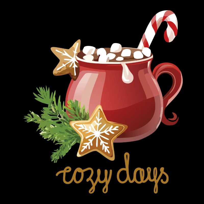 Cacao chaud, Journées douillettes, Biscuits de Noël