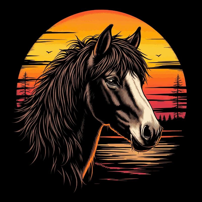Shetty Shetland Poney Rétro