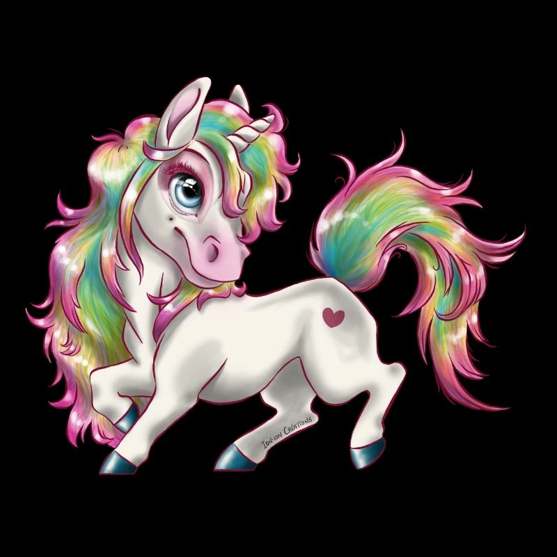Unicorn Rainbow sky