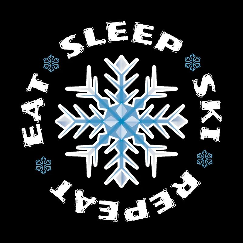 Eat Sleep Ski Repeat