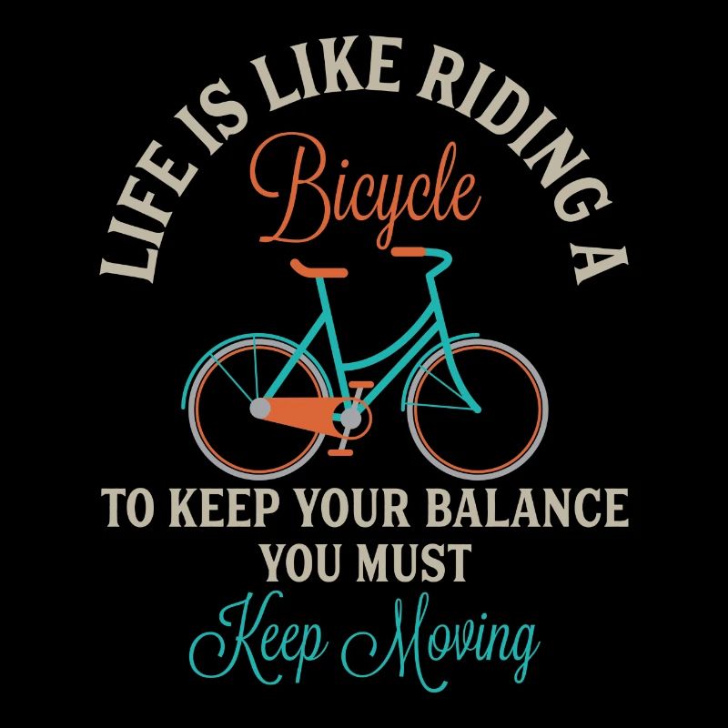 Motivation de vélo disant cadeau de vélo