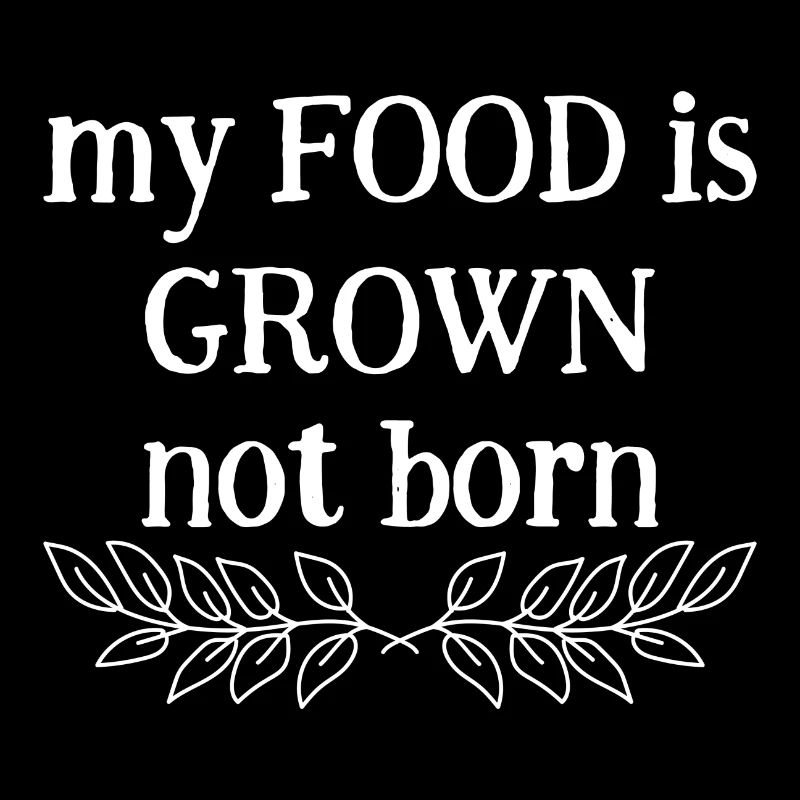 Vegan Fleischfrei Spruch Geschenk