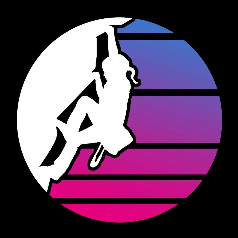 Klettern Kind Mädchen Bouldern