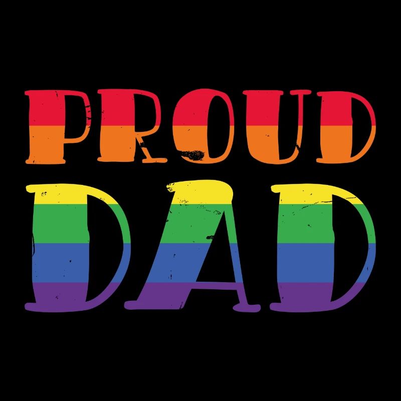Proud Dad LGBT Pride Gift