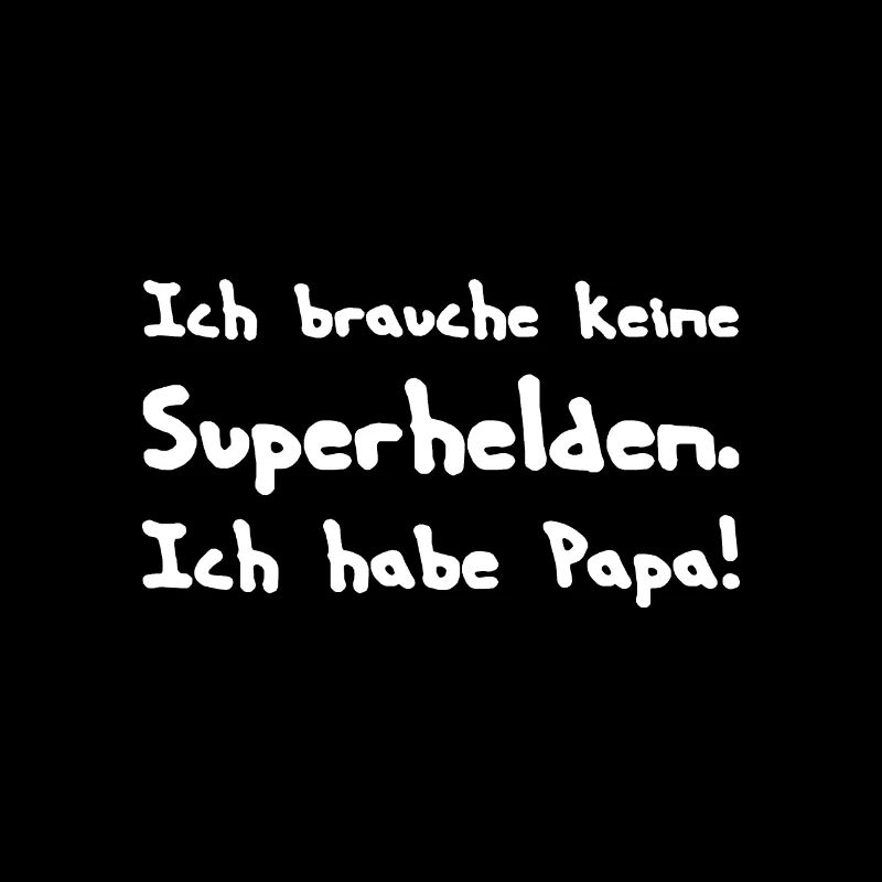 Superheld Papa
