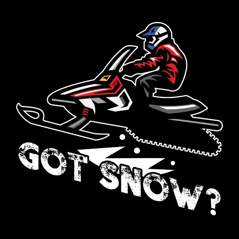 Snowmobile, snowmobile, got snow