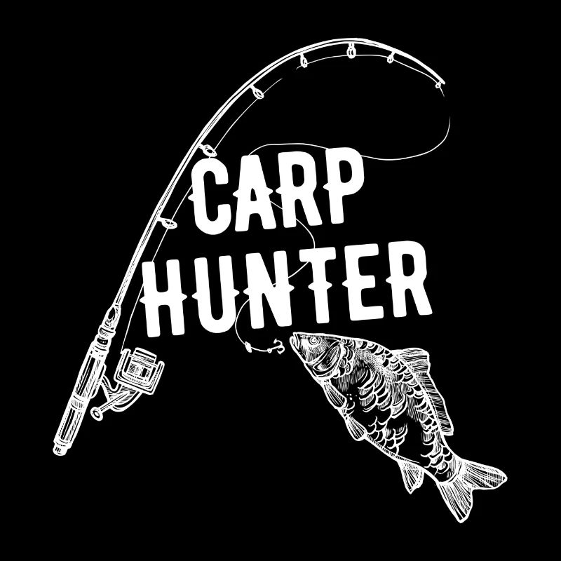 Carp Hunter Angler Angeln Geschenk