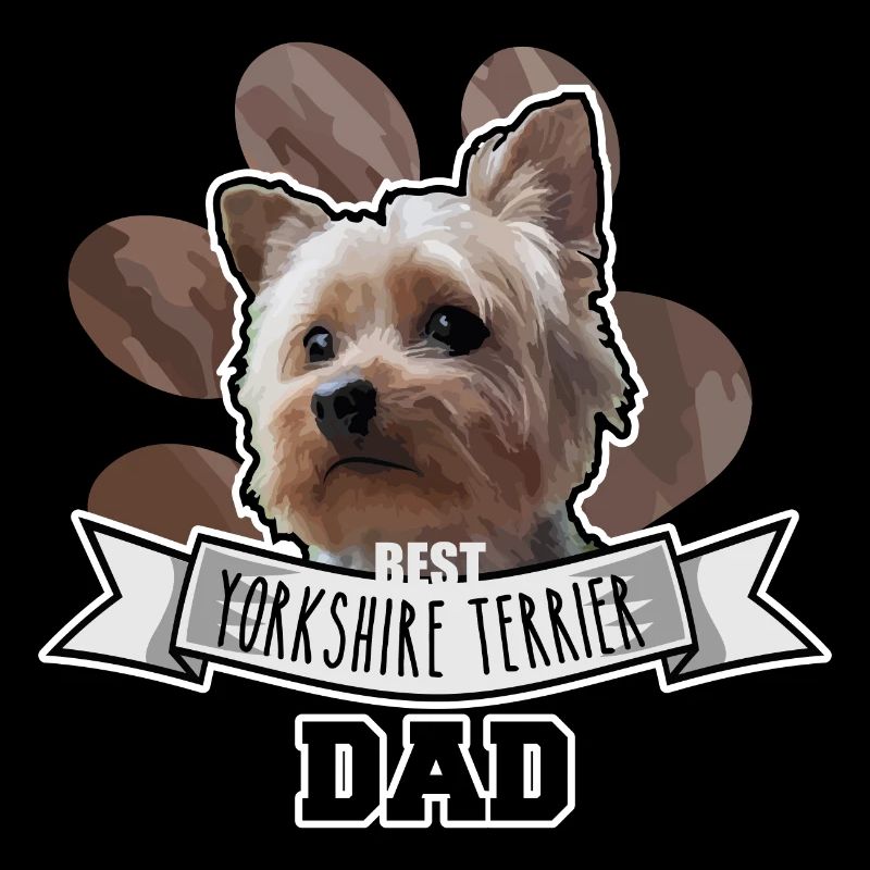 Beste Yorki Papa Hunde Spruch