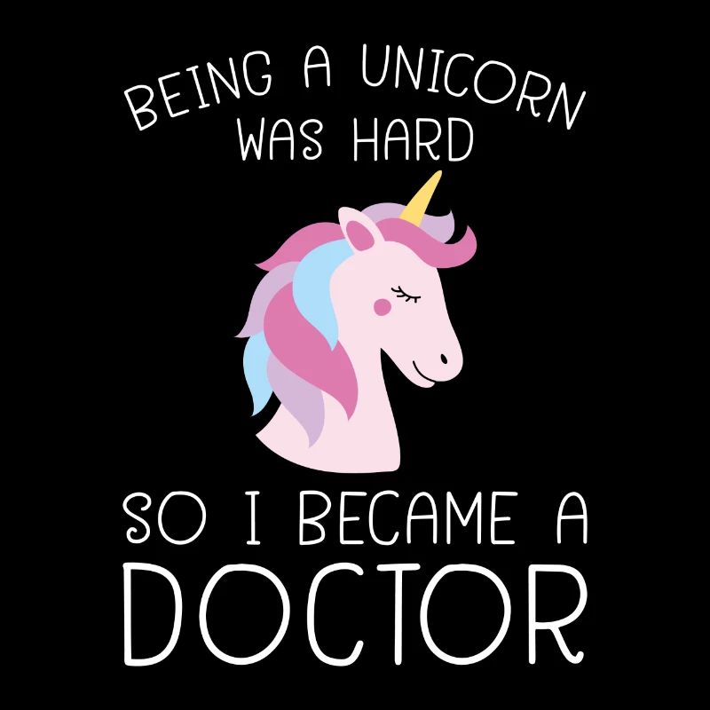 Licorne Phd Doctorate Uni Saying Gift